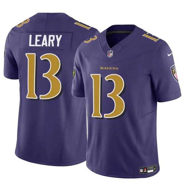 Men & Women & Youth Baltimore Ravens #13 Devin Leary Purple 2023 F.U.S.E. Vapor Limited Football Jersey,We sell and wholesale Men & Women & Youth Baltimore Ravens #13 Devin Leary Purple 2023 F.U.S.E. Vapor Limited Football Jersey on line form chian!
